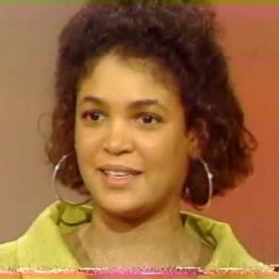 Erinn Cosby's picture when she talked about sexual misconduct of Mike Tyson.